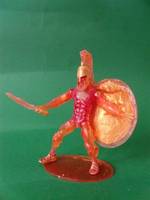Firey Leonidas (300) Custom Action Figure