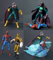 Spidey Showdowns: Prowler/ Shocker/ Mysterio (Marvel Universe) Custom Action Figure