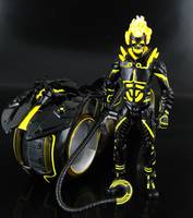 Tron Legacy Ghost Rider (Marvel Universe) Custom Action Figure
