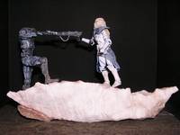The Frozen Planet of Hoth, Clone Spec Ops Diorama "Its a Draw" (Star Wars) Custom Diorama / Playset