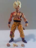 GOKU SUPER SAIYAN Gijoe Scale (Dragonball Z) Custom Action Figure