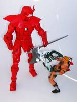 Giant Red Terrorcotta Warrior (Masters of the Universe) Custom Action Figure