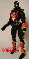 Red Lantern Venom (Crossover) Custom Action Figure