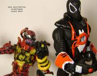 Red Lantern Venom (Crossover) Custom Action Figure