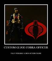 Cobra Officer Marvel Legends Style (G.I. Joe) Custom Action Figure