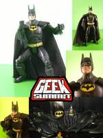 Custom Michael Keaton Movie Masters Batman the Movie (Movie Masters) Custom Action Figure