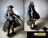 Captain Jack Sparrow (Pirates of the Carribean) Custom Action Figure