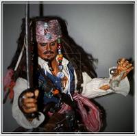 Jack Sparrow (Pirates of the Carribean) Custom Action Figure