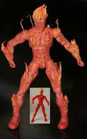 Human Torch ( Jim Hammond ) (Marvel Legends) Custom Action Figure