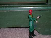 Green Uniformed Red Skull (Marvel Universe) Custom Action Figure