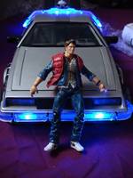 Marty Mcfly Back to the Future (Movie Masters) Custom Action Figure