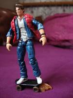 Marty Mcfly Back to the Future (Movie Masters) Custom Action Figure