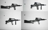 Venom's (Flash Thompson) Symbiote Gun (Venom) Custom Action Figure