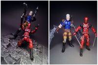 Cable & Deadpool (Marvel Universe) Custom Action Figure