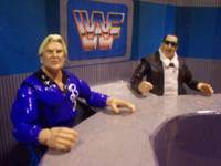 Custom/ Fix up of Gorilla Monsoon & Bobby Heenan (Wrestling) Custom Action Figure