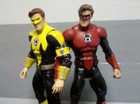 DC Universe Green Lantern Red Vs. Yellow (DC Universe) Custom Action Figure