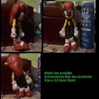 Mighty the Armadillo (Sonic) Custom Action Figure