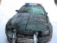 Battle Damaged Barricade (Transformers - Movie) Custom Action Figure
