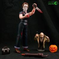 Michelle "Rosie the Riveter" Myers (Halloween) Custom Action Figure