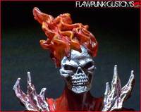 Red Lantern Ghost Rider (DC Universe) Custom Action Figure