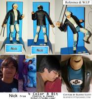 Nick from '4 Color 8 Bit Comics' (Real Person Custom Figure) (Original) Custom Action Figure