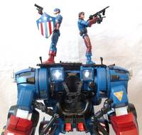 Captain America in Mecha Suit (Captain America) Custom Action Figure