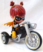 Baby Batgirl with Batcycle (Batman Animated) Custom Action Figure