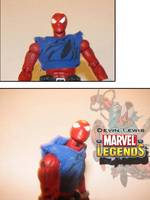 Scarlet Spider (Spider-Man) Custom Action Figure