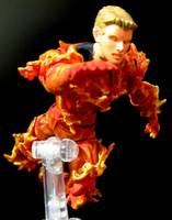 Human Torch (Fantastic Four) Custom Action Figure