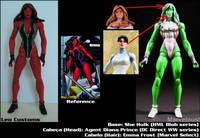 She Red Hulk (Marvel Legends) Custom Action Figure