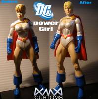 Power Girl (DC Direct) Custom Action Figure
