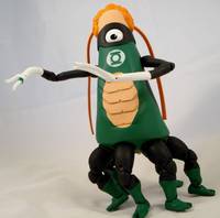 Green Lantern Larvox (DC Universe) Custom Action Figure