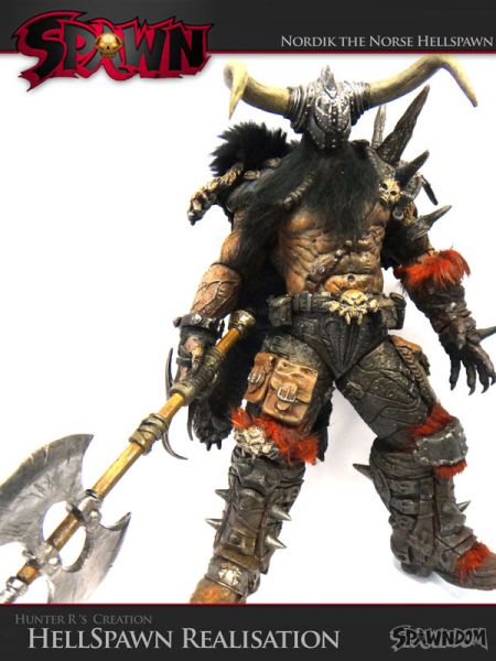 The Norse Hellspawn (Spawn) Custom Action Figure