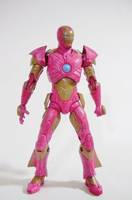 Ironman Pink Flaming Armor (Marvel Legends) Custom Action Figure