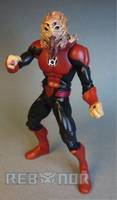Custom Red Lantern Corps (DC Universe) Custom Action Figure