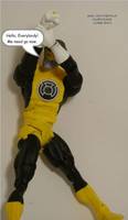 Yellow Lantern (DC Universe) Custom Action Figure