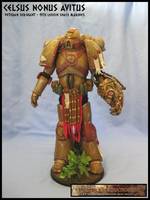 Celsus Nonus Avitus (Veteran Sergeant) (9th Legion Space Marines) Custom Action Figure