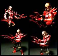 Red Lantern Corps Klingon (Green Lantern) Custom Action Figure