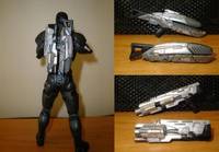 Commander Shepard with Accessory Pack  (Mass Effect) (Original) Custom Action Figure