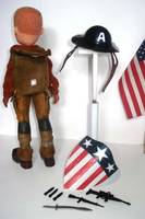 Captain America WWII Movie Bratz (Captain America) Custom Action Figure