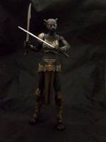Bludraina the Panther Assassian (Realm of the Claw) Custom Action Figure
