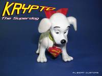 KRYPTO the Superdog (Superman) Custom Miniature / Figurine