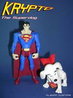 KRYPTO the Superdog (Superman) Custom Miniature / Figurine