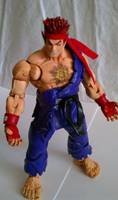 Street Fighter Custom Evil Ryu Arcade Edition (Redux) (Street Fighter) Custom Action Figure