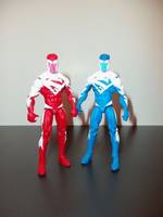 Superman Red and Blue (DC Infinite Heroes) Custom Action Figure
