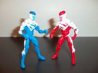 Superman Red and Blue (DC Infinite Heroes) Custom Action Figure