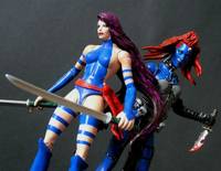 Marvel Showdown: Psylocke (X-Men) Custom Action Figure