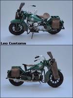 Captain America`S MOTORCYCLE WWII (Marvel Legends) Custom Action Figure
