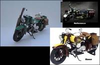Captain America`S MOTORCYCLE WWII (Marvel Legends) Custom Action Figure