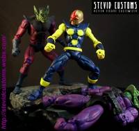 Classic Nova (Marvel Legends) Custom Action Figure